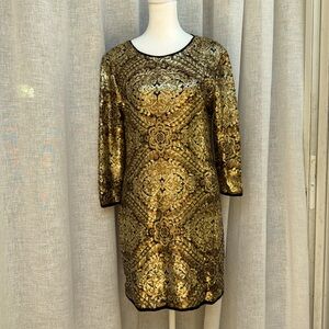 Beautiful sequin dress by Jeff Gallano